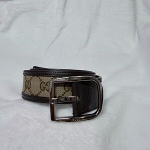 👨🏻Gucci Black and Brown Men's Belt